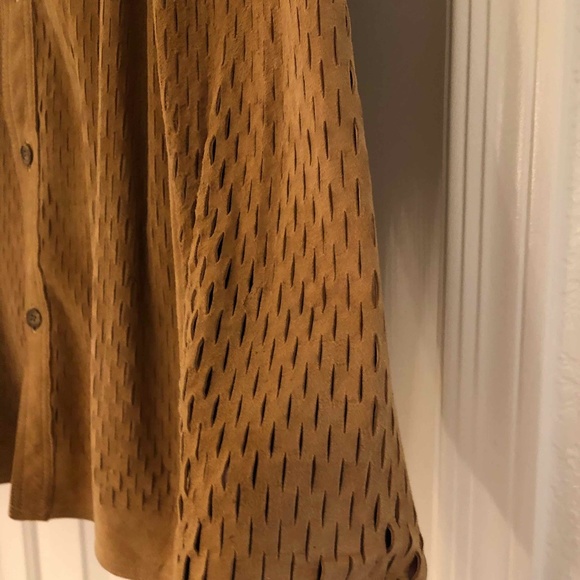 Vintage 70-80's a Robert Lewis idea Men's Suede Shirt Size: 42 - Picture 8 of 15